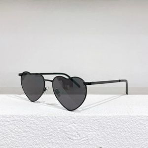 Moda Tasarımcısı Sunglasess Y Yeni Dalga SL301 LOULOU Güneş Gözlüğü Kalp Tasarım Gözlükleri Kadınlar Kadınlar% 100 UVA/UVB Gözlük Bag Box Fendave Gafas Para El Sol De Mujer