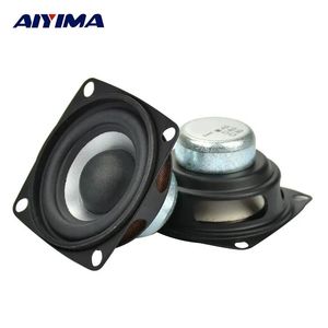 スピーカーaiyima 2インチ53mmフルレンジオーディオスピーカー4/8 Ohm 12W Exquisite Tweeter Amplifier Bluetooth DIYホームシアタースピーカー2PCS