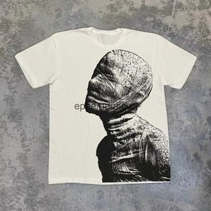 Men's T-Shirts Women's Sweaters US y2k Top High Quality Cotton Extra Large New Mummy Print T-shirt 2024 Pro Choice T-shirt Harajuku Men's Wear graphic t shirtsephemeralew