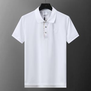 polo firmata uomo polo maglietta moda lusso per uomo top Lettera polo ricamo t-shirt Abbigliamento in puro cotone di alta qualità maglietta a maniche corte Tees