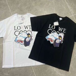 Designer Luxury Loes Classic Trend Yeni T-Shirt, Unisex Chihiro Serisi, Üst düzey kısa kollu gençlik moda trend markası