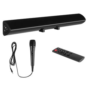 Soundbar HiFi Speaker Bluetoothcompatible Soundbar With Remote Home Theatre Subwoofer Speaker 3D Surround Sound bar With Mic For PC TV