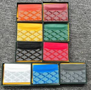 Роскошный кошелек для дизайнерских карточек Gy Leather Mini Wallet Карман для ключей Внутренний слот Высочайшее качество из натуральной кожи Мужские кошельки Держатель для карт Кошельки для монет