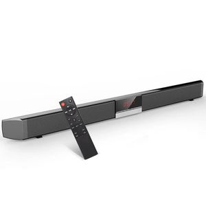 Soundbar Sistema Home Theatre Soundbar per TV Stereo Boombox con subwoofer Wreless Altoparlante Bluetooth Sveglia Telecomando Sound Box