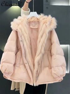 Korki damskie Płaszcze High-end Fashion Commuter Cotton Płaszcz Zimowy słodki słodki kieszonkowy z długim rękawem