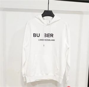 Mens Womens Hoodies Carta Impressão Manga Longa Moletons Algodão Pulôver Designer Casacos Com Capuz Tamanho S-3XL