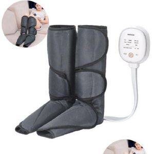 Leg Massagers Pressotherapy Leg Masr Professional Intelligent Air Compression Foot And Calf Mas Controller Muscle Blood Circation Drop Dhzwy