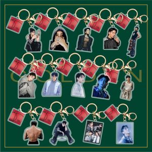 New Acrylic Keychain Pendant Accessories Jeon Jung Kook Bangtan Boys BT21 JungKook