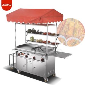 Burger Truck Mobile Food Trailers With Equipments Mobile Snack Cart