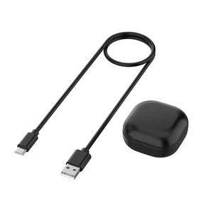 Acessórios caixa de carregamento para samsung galaxybuds pro sm r190 carregador de fone de ouvido sem fio caso bluetooth compatível substituição porta usb berço