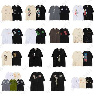 Gallary Dept T Shirts Mens 여성 디자이너 티셔츠 고급 면화 Tshirt 캐주얼 스타일리스트 옷 그래픽 티 남자 짧은 폴로 셔츠