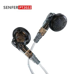 Hörlurar senfer pt2022 16mm kompositmaterial membran i hörlurar basmusik headset 32Ohm 147Ohm 275Ohm 365Ohm öronproppar öronsnäckor