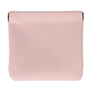 Aufbewahrungsbeutel Rucksacktasche Set kleiner Kunstleder -Schnappschloss Organizer Beutel für Make -up -Schmuckelektronik -Mini -Frauen für Make -up