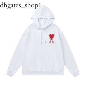 Amis Jacke Amis-paris Designer Herren Damen Hoodies Mode Sweatshirts Pullover Lose Langarm Frühling Embroid Heart Print Kleidung Liebt Tops Kleidung Steine 22