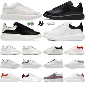 Oversized Leather Velvet Shoes White Black Pink Blue flat Men Women Casual Shoes Red Green Rubber Orange Multi Espadrille Grey Lace Up Sneakers