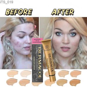 Concealer högt täckande vattentät concealer sminkar hypoallergen långvarig concealer tatuering som täcker grädde makeup