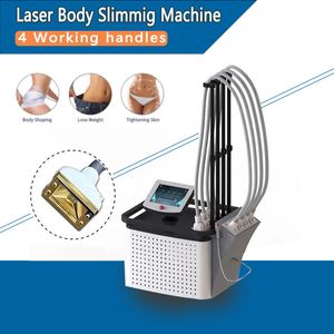 Icke-invasiv viktminskning 1060 Diode Lipo Laser Body Slimming Machine Fat Burning Skin Drawing Body Sculpting