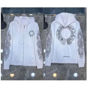 Chrome Marka Tasarımcıları Mens Hoodies Tişörtleri Uzun Kollu T-Shirt Moda Kıç Gömlek En İyi Tasarımcılar Kabartmalı Mektup Sanskrit Çapraz Desen Kalp Tees Kalpleri 9646