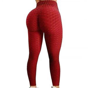 Leggings femininas sexy fitness apertando leggings cintura alta calças de yoga correndo ginásio elástico magro