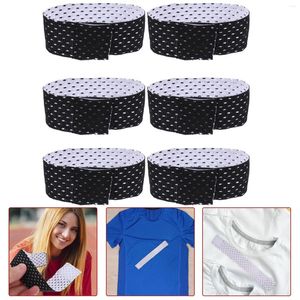 Running Sets 6Pcs Cuff Elastic Bands Anti-slipping Strap Sleeve Fix Stickers Football Shirt Straps Sports