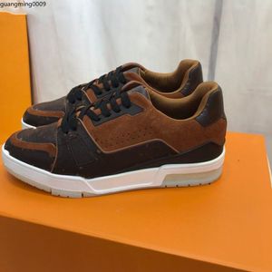 Designer Fashion Trainer Sneaker Intage Freizeitschuhe Virgils Alligatorprägung Schwarz Grau Braun Weiß Grün Kalbsleder Französischer Ablohs Herrenschuh mlx902