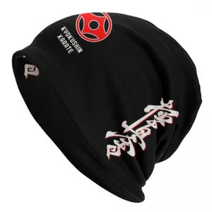 Berretti Karate Kyokushin Skullies Berretti Berretti Moda Inverno Caldo Uomo Donna Cappello di lavoro a maglia Adulto Arti marziali unisex Cappelli a cuffia