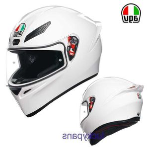 Upgraded AGV K1 K1S Product Motorcycle Helmet New Full Commuter Travel Four Seasons Men's and Women's Cycling Running Helmets 16HU