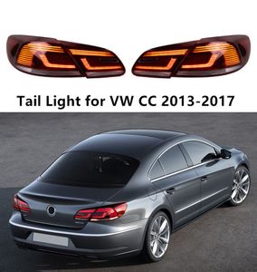 ضوء إشارة رأس الدوران للسيارة ل VW CC LED LED Illight 2013-2017 خلفية تشغيل الفرامل الإكسسوارات العكسية للسيارات