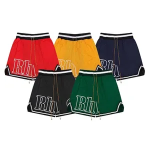 Мужские дизайнерские шорты Летние мужские баскетбольные гавайские пляжные брюки Мужские шорты Спортивные брюки Свободные Высококачественная мода Хип-хоп Street M-3XL