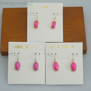 デザイナーのKendras Scotts Neclace Jewelry Ke Jewelry Oval Pink Turquoiseペンダントイヤリングイヤリングイヤリング