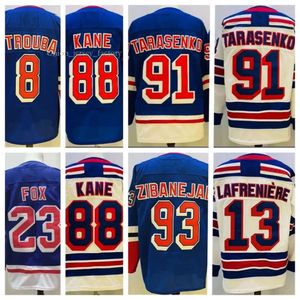 88 Patrick Kane Hockey-Trikot Vladimir Tarasenko Jacob Trouba 23 Adam Fox 10 Artemi Panarin 31 Igor Shesterkin Mika Zibanejad Reverse Retro 1368