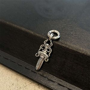 2024 Designer Marke Kreuz CH Halskette für Frauen Luxus Chromes S925 Sterling Silber Schwert Anhänger Hip Hop Mode Herren Schmuck herz Männer Klassische Halskette Z3EE