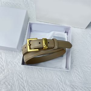 Cinture classiche di lusso per donna designer cintura silenziosa in vera pelle multicolore ceinture luxe kaki caffè marrone nero tinta unita cintura da uomo fibbia ad ago retrò hg084