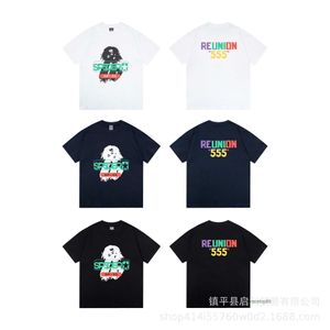 スパイダーウェブメンズTシャツデザイナーSP5DER女性Tシャツファッション55555短袖ヒップホップシンガー同じスタイルフォームレターハイストリートユニセックスAX2J