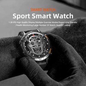 Relógios inteligentes Lemfo Smart Watch Homens Smartwatch 2023 K52 Relógios Inteligentes Homens Mulheres 100 Modos Esportivos Bluetooth Chamada Monitor de Saúde 400mAh 1.39InchL2401