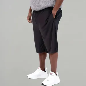 Pantaloncini da uomo Pantaloni corti retrò Pantaloni larghi larghi con doppia tasca con coulisse Tinta unita Pantaloncini sportivi Abiti da allenamento larghi