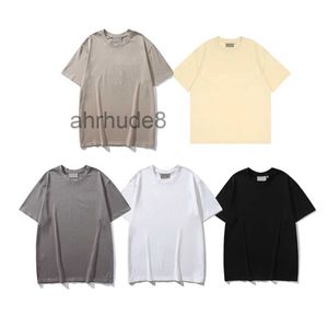 Męskie tshirty Tshirt T Shirt Ess koszulka Tshirt silikonowy druk literowy dla mężczyzn i kobiet 100% Cutton duży rozmiar S M L xl 2xl 3xl Qualit S9jj