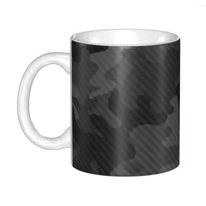 Muggar kol kamouflagedesign kaffemugg diy anpassad armé militär keramisk cup kreativ gåva