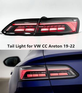 VW CC için LED Kuyruk Işığı Areton Turn Sinyal Tayli lamı 2019-2022 Arka Fren Ters Lamba Otomotiv Aksesuarları