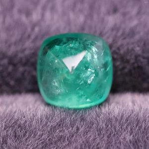 Loose Diamonds Gemstone3.40ct Emerald Sugar Tower 8.88x8.87x6.45mm Private Custom Ring Pendant Earring Main Stone Natural Untreated