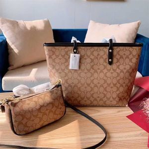Number 5821 Designer handbag shoulder women's tote brown shopping bag leather classic diagonal stripe quilting