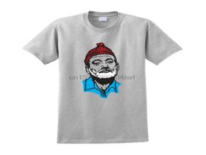 Men039s TShirts Bill Murray Portrait Life Aquatic Wes Anderson Inspired Tshirt Cult Film4047061