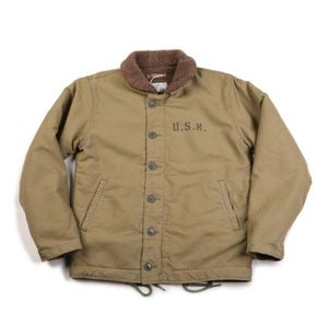 Non Stock Khaki N1 Deck Jacket Vintage USN Wojskowy mundur dla mężczyzn N1 201163032896