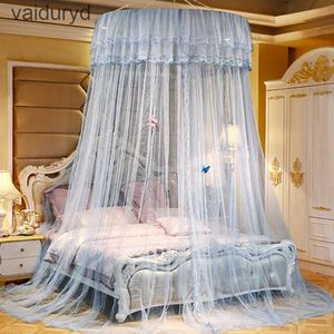 Mosquito Net Children's Bed Canopy Mosquito Nets Curtain Bedding Home And Garden 1.2 Diameter Round Dome Tent Cotton Double Bed Mosquito Netvaiduryd