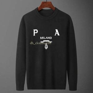 Designer Luxury Men's Crew Sweaters Pullovers Sticking tröja långärmad jumper mens kvinnor hösten casual mjuka varma hoppare toppar asiatisk storlek m-3xl svart grå