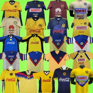 Maglia da calcio Retro America CA 88 98 99 01 02 04 05 06 13 14 15 16 17 Maglia da calcio LIGA MX 100esimo 1987 1988 1998 1999 2000 2001 2002 2004 2005 2006 vintage Camiseta de futbol