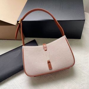 Luxurys designers kvinnor axelväska äkta läder duk split Totes hobo mode crossbody handväska plånböcker