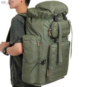 Borse da esterno 60L Escursionismo Campeggio Borse impermeabili da esterno Zaini Pesca sportiva Zaini militari Borsa tatticaH24119