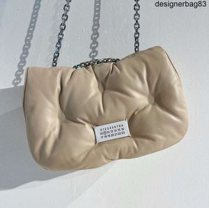 Luksusowy łańcuch Margiela The Totes Mens Clutch torebki projektant moda oryginalna skórzana jagnięta podróż damskie damskie dobienie body torebki torebki listonosza