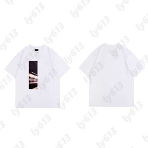 Summer Mens Designer T Shirt Men Kith Cotton Tshirts Classic Pattern Printed Decoration Fashion Casual Round Kort ärm Grafisk tee